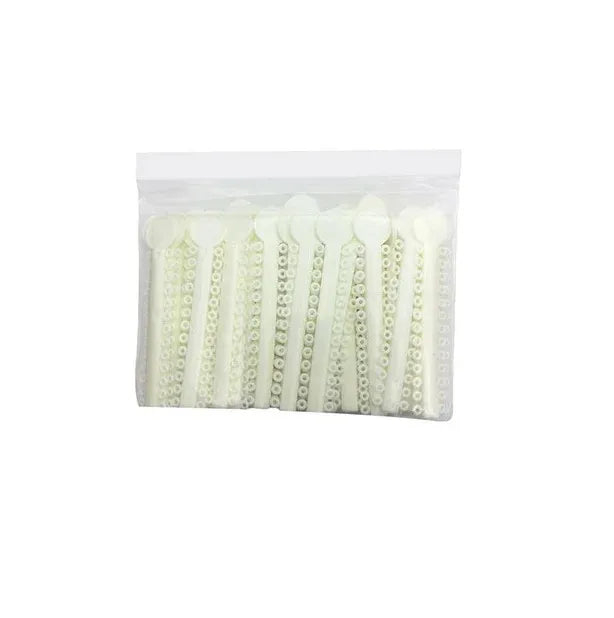40Sticks=1040PCS Dental Orthodontic Elastic Ligature Ties Bands Ring for teeth Braces Dentist Ligating Gun Placer Tool Ortho