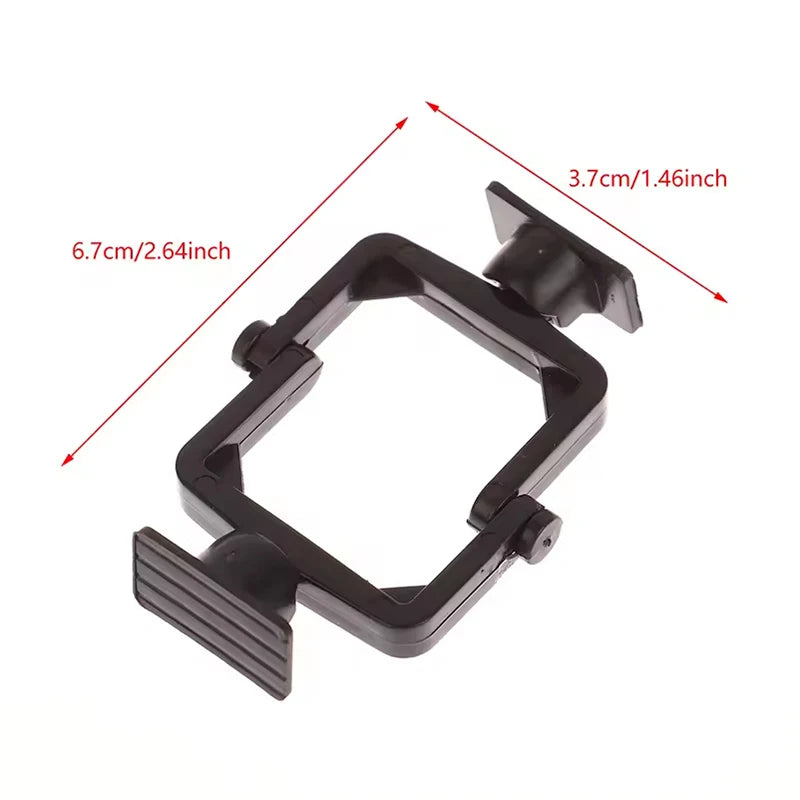 100pcs Dental Articulator Plastic Disposable Articulator Nylon Jaw Frame Black High and Low Neck Mouth Holder Dental Lab Tools