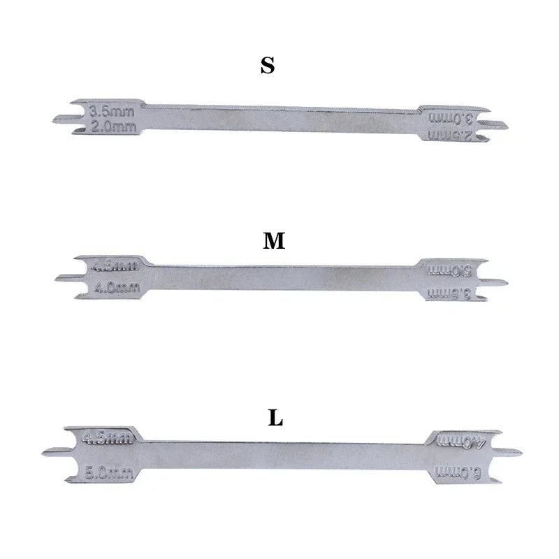 Dental Orthodontic Bracket Positioner Adjustable Double Ended Locator High Precision Placement Dentist Ortho Instrument Tools