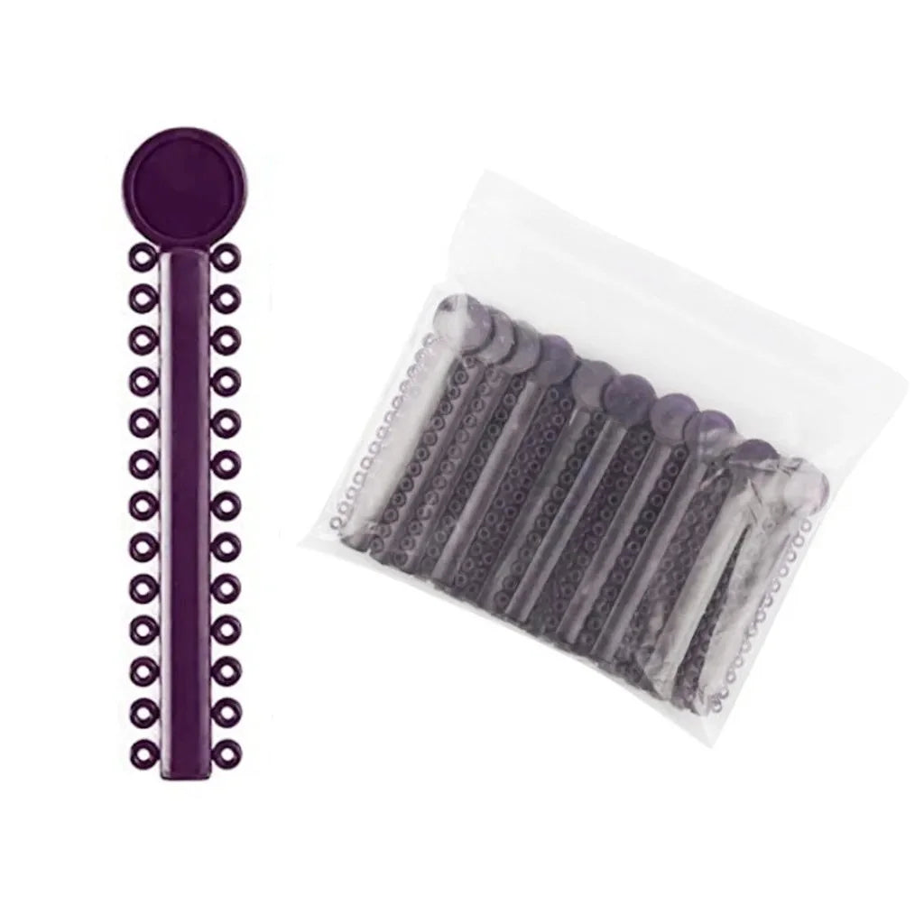 40Sticks=1040PCS Dental Orthodontic Elastic Ligature Ties Bands Ring for teeth Braces Dentist Ligating Gun Placer Tool Ortho