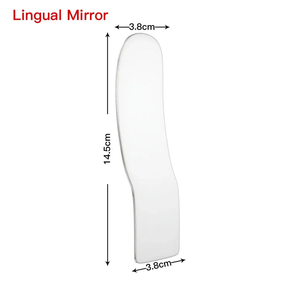 Dental Oral Photography Mirrors Defog Intraoral Fog Free Orthodontic Double Sided Mouth Mirror With Light And Defogger Reflecter