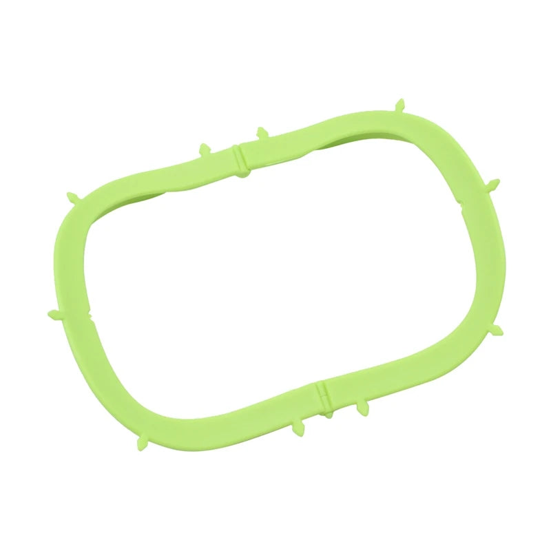 1 Pcs Collapsible Rubber Barrier Face Bow Rubber Barrier Bracket Dental Surgery Oral Barrier Tool Collapsible Plastic Bracket