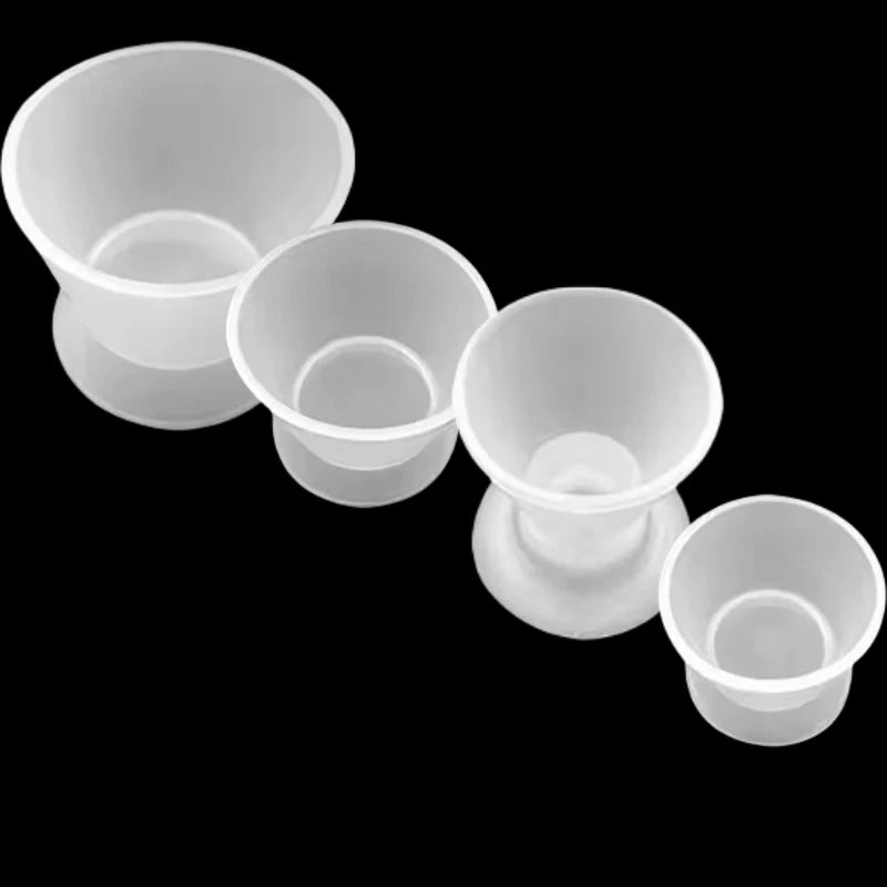 4pcs Dentist Materials Silicone Mixing Bowl Use Dappen Dishes Teeth Whitening Dental Lab Odontologia Dental Tools Mixing Bowls