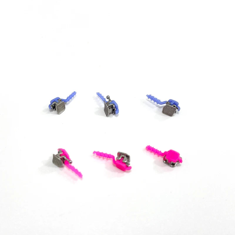 1Pack Orthodontic Self Ligating Bracket Mesh base Roth New Design With Tool