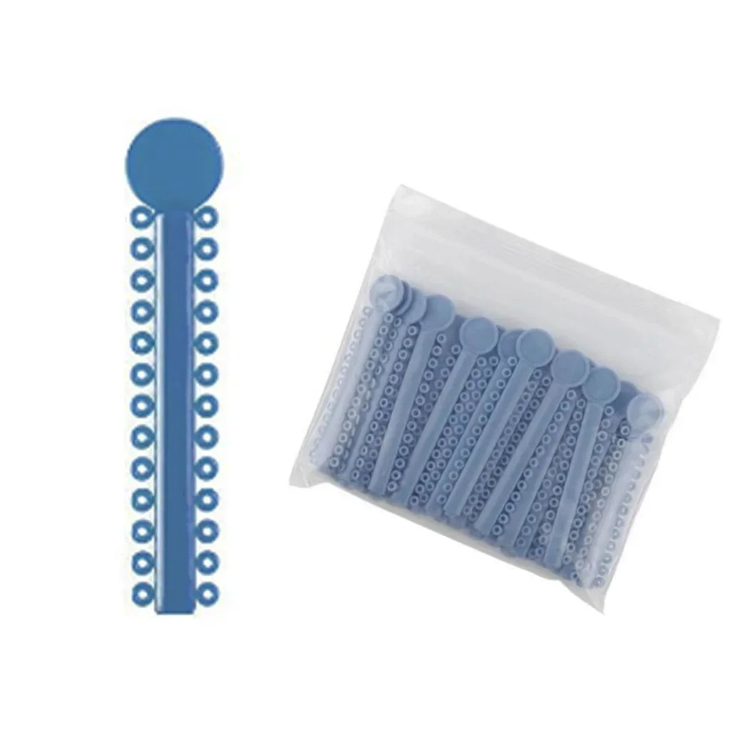 40Sticks=1040PCS Dental Orthodontic Elastic Ligature Ties Bands Ring for teeth Braces Dentist Ligating Gun Placer Tool Ortho