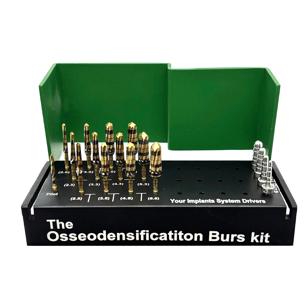 Dental Surgical Implant System Drivers Osseodensification Burs Drills Maxillary Sinus Lift Kit Tools