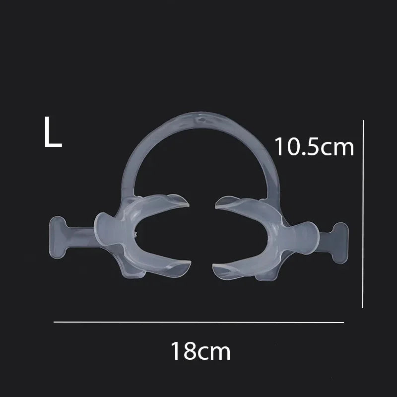 1pc Orthodontic Retractor Dental Photography Retractor Mouth Opener S/M/L Sizes Plastic C -Type Shape Dentistry Treatment Tools