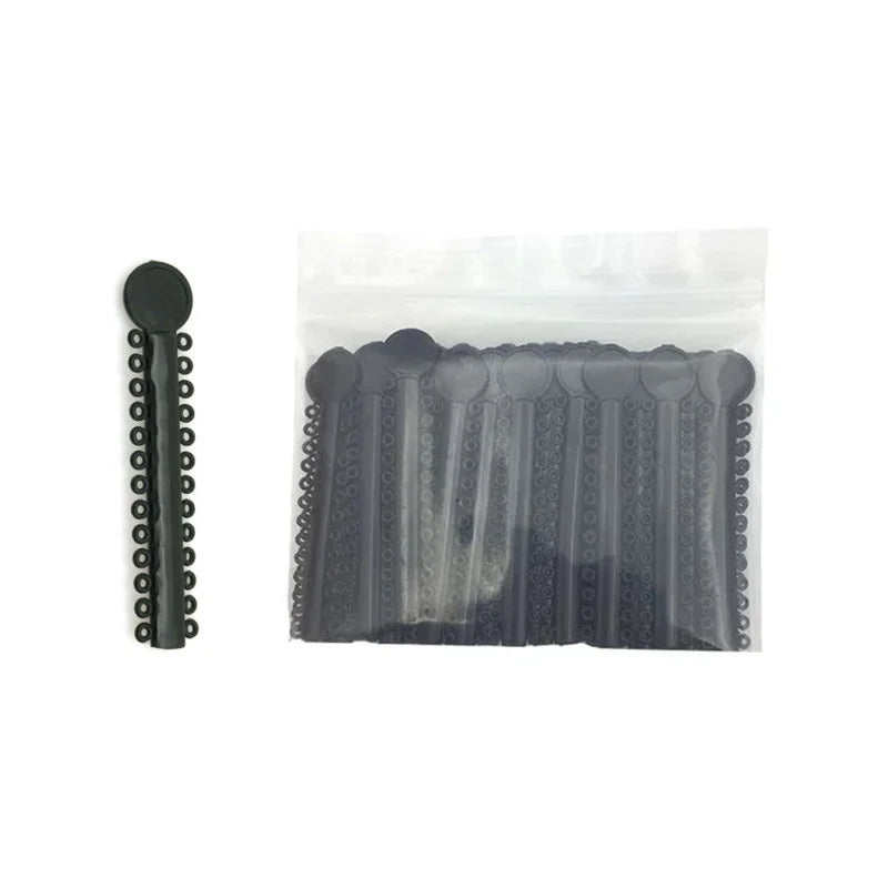 40Sticks=1040PCS Dental Orthodontic Elastic Ligature Ties Bands Ring for teeth Braces Dentist Ligating Gun Placer Tool Ortho