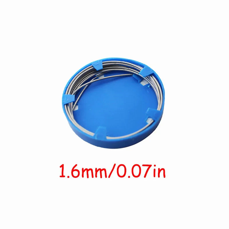 1Box/Roll Dental Orthodontics Round Stainless Steel 0.5-1.6mm  Arch Wire Dentist Oral materials Teeth Surgical Instruments