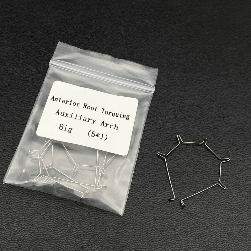 5pcs/pack Dental Anterior Root Torquing Auxiliary Arch Small Middle Large Orthodontic Accessories Dental Supplier