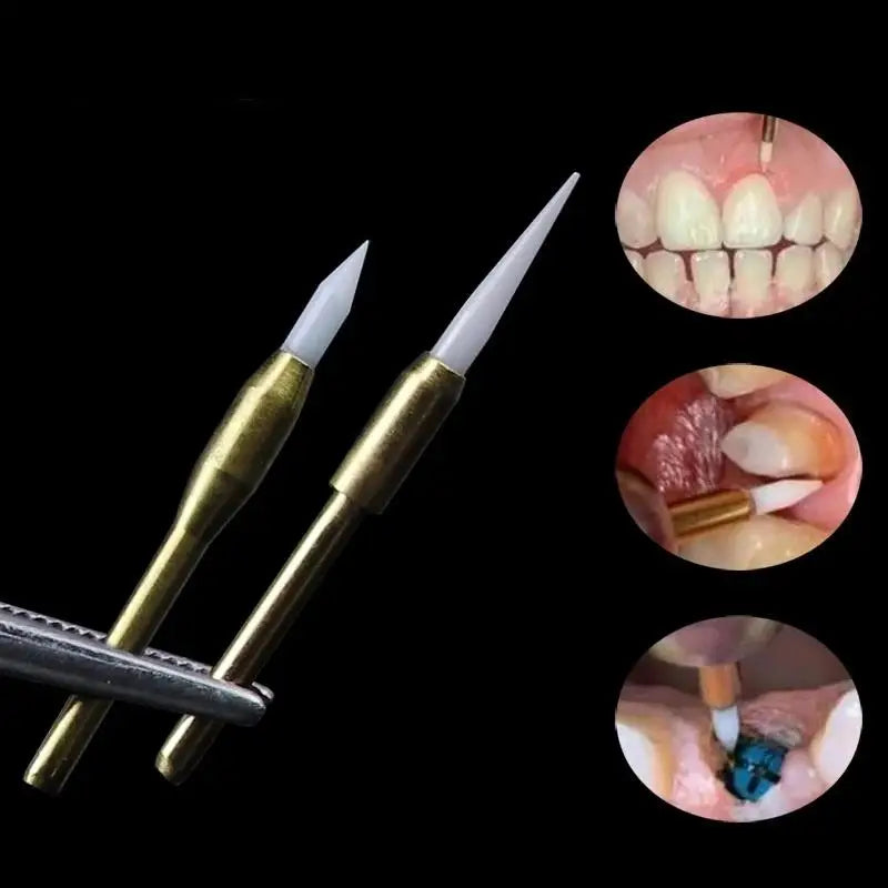 1Pcs Dental Soft Trimmer Burs Implant Surgical Ceramic Soft Tissue Gingiva Dentistry Surgical Tool