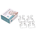 4pcs/box Dental Orthodontic Cotton Roll Clip Stainless Steel Autoclavable Cotton Roll Holder Dentistry Lab Tools