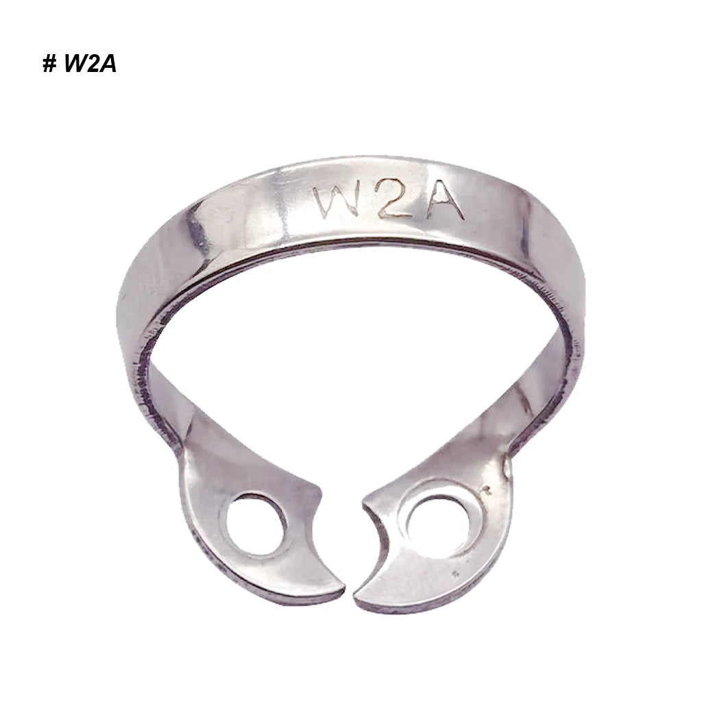 1Pc Dental Rubber Dam Clamps Endodontic Restorative Barrier Clips Stainless Steel Frame Holder for Molar Teeth Dentist Material