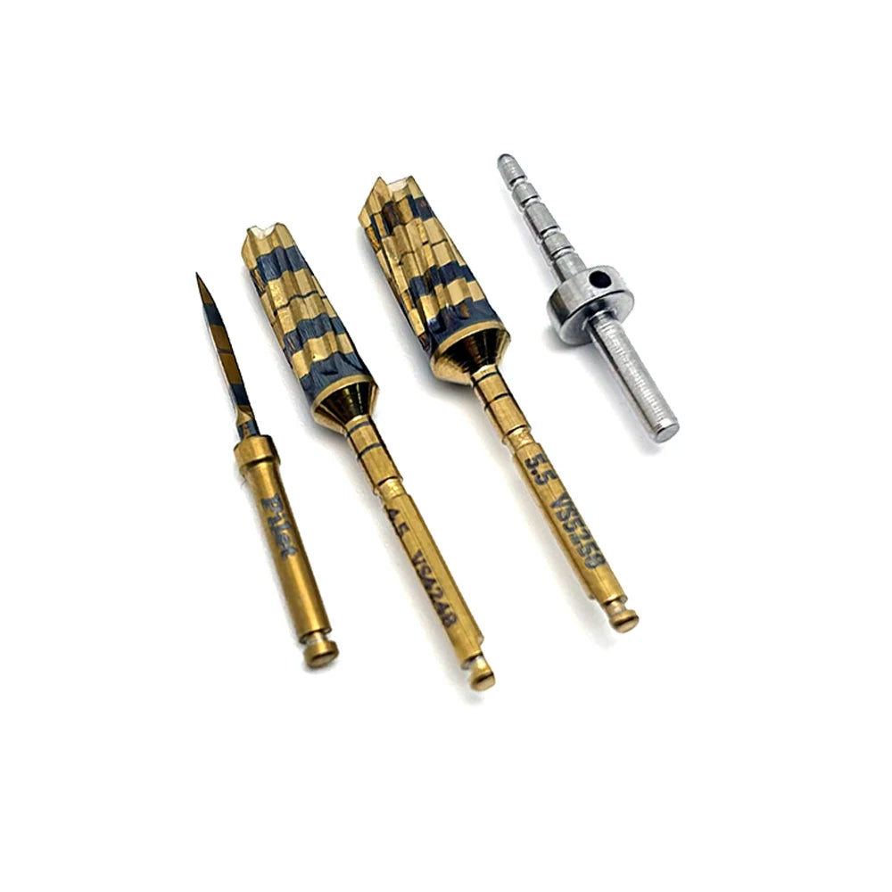 Dental Surgical Implant System Drivers Osseodensification Burs Drills Maxillary Sinus Lift Kit Tools