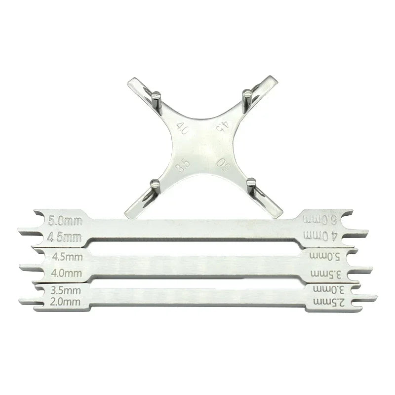 Dental Orthodontic Bracket Positioner Adjustable Double Ended Locator High Precision Placement Dentist Ortho Instrument Tools