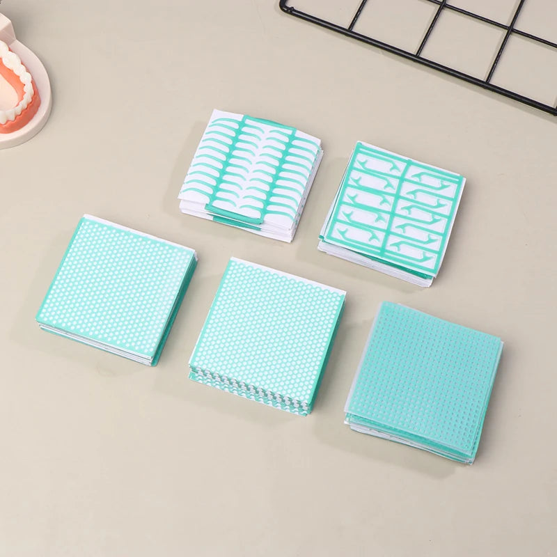 10/30pcs/Box Dental Lab Wax Mesh Square Grid Round Hole Shape Wax Sheet Dental Material For Cast Metal Partial Design