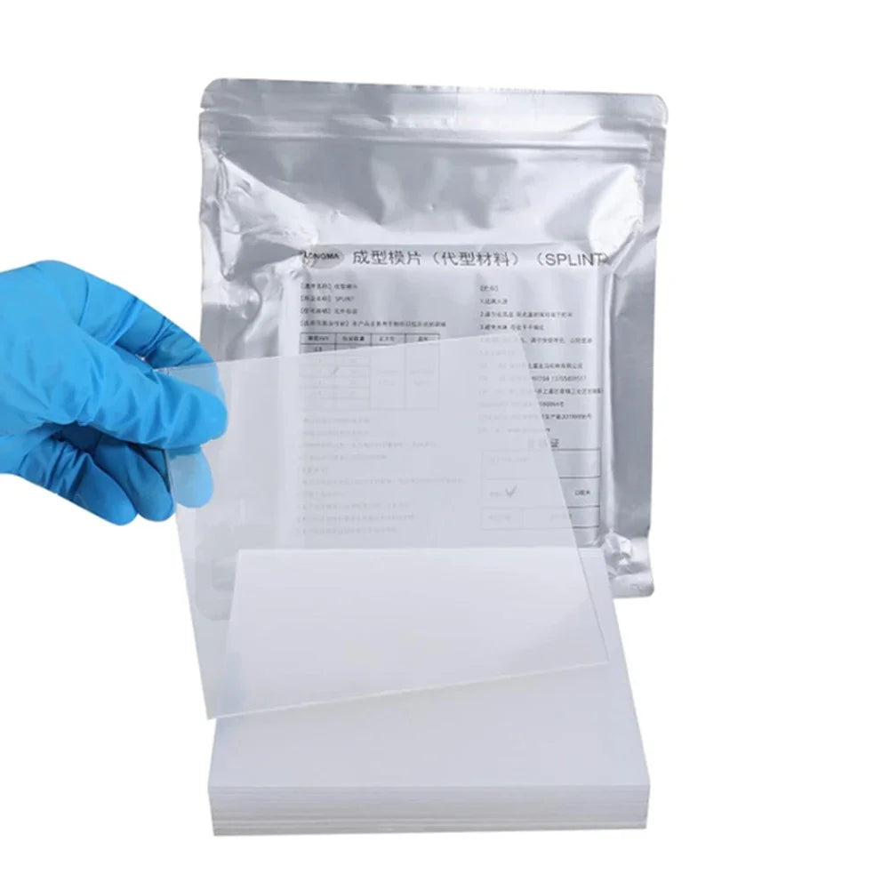 Dental Mouth Cavity Mould Slice Orthodontic Denture Model Mold Splint Soft/Hard Thermoforming Retainer Vacuum Forming Film Sheet