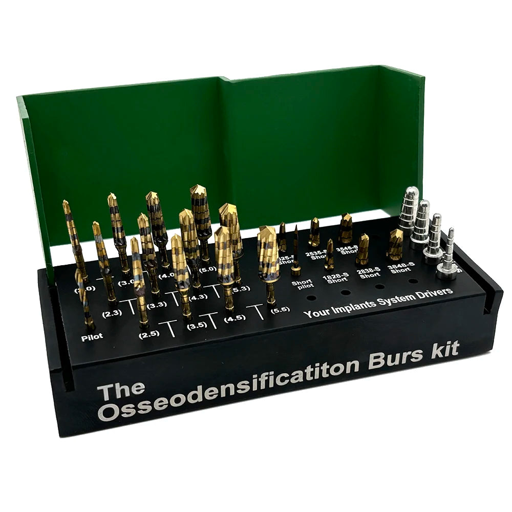 Dental Surgical Implant System Drivers Osseodensification Burs Drills Maxillary Sinus Lift Kit Tools
