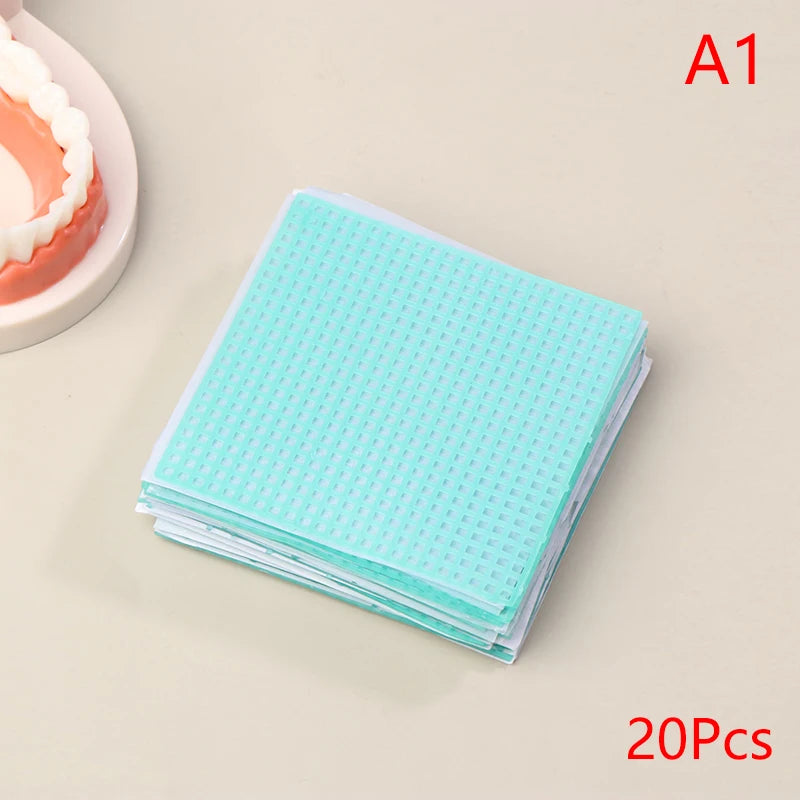 10/30pcs/Box Dental Lab Wax Mesh Square Grid Round Hole Shape Wax Sheet Dental Material For Cast Metal Partial Design