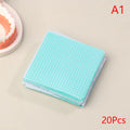 10/30pcs/Box Dental Lab Wax Mesh Square Grid Round Hole Shape Wax Sheet Dental Material For Cast Metal Partial Design
