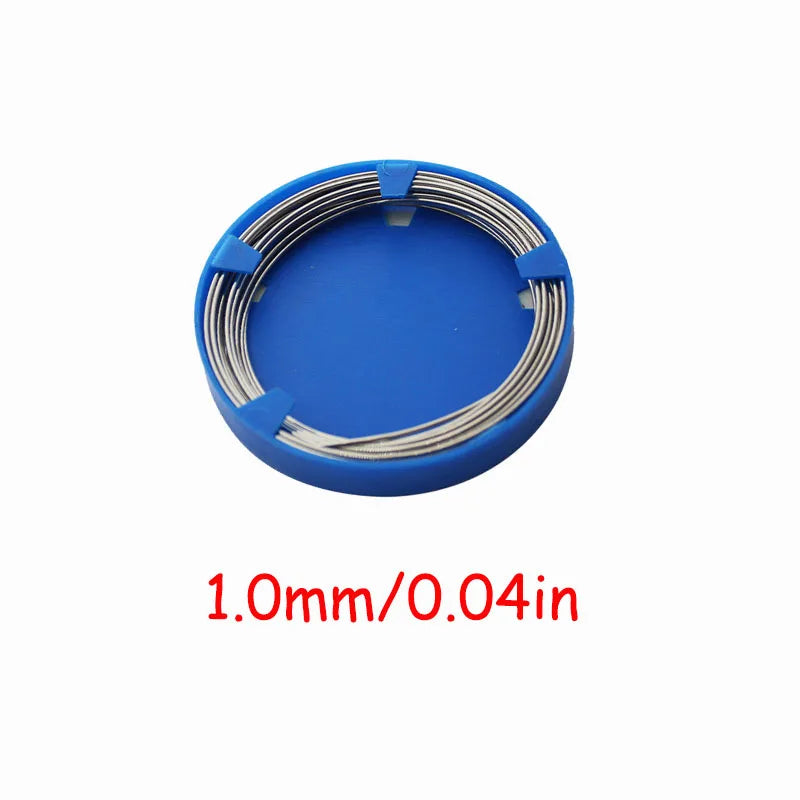 1Box/Roll Dental Orthodontics Round Stainless Steel 0.5-1.6mm  Arch Wire Dentist Oral materials Teeth Surgical Instruments