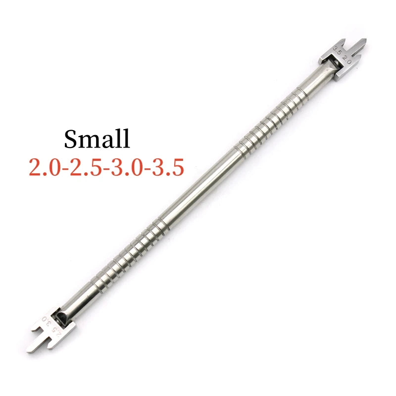 1pcs Dental Orthodontic Brackets Position Gauge Adjustable Stainless Steel Bracket Positioner Dentistry Tools