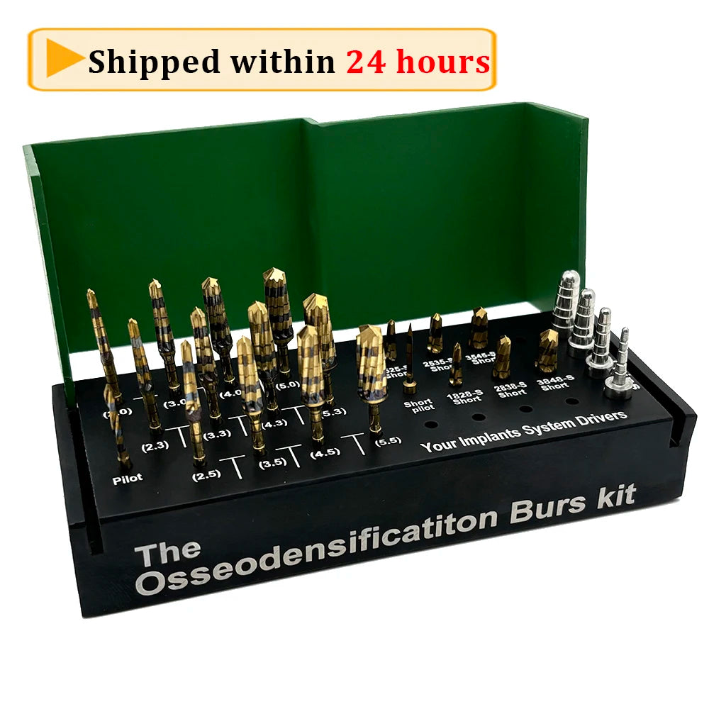 Dental Surgical Implant System Drivers Osseodensification Burs Drills Maxillary Sinus Lift Kit Tools
