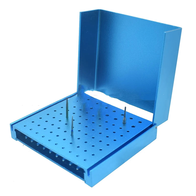 Dental Diamond Burs Drill Disinfection Block  30/52/86/152 Holes Heat-Resistant High Low Speed Burs Storage Organization Holder