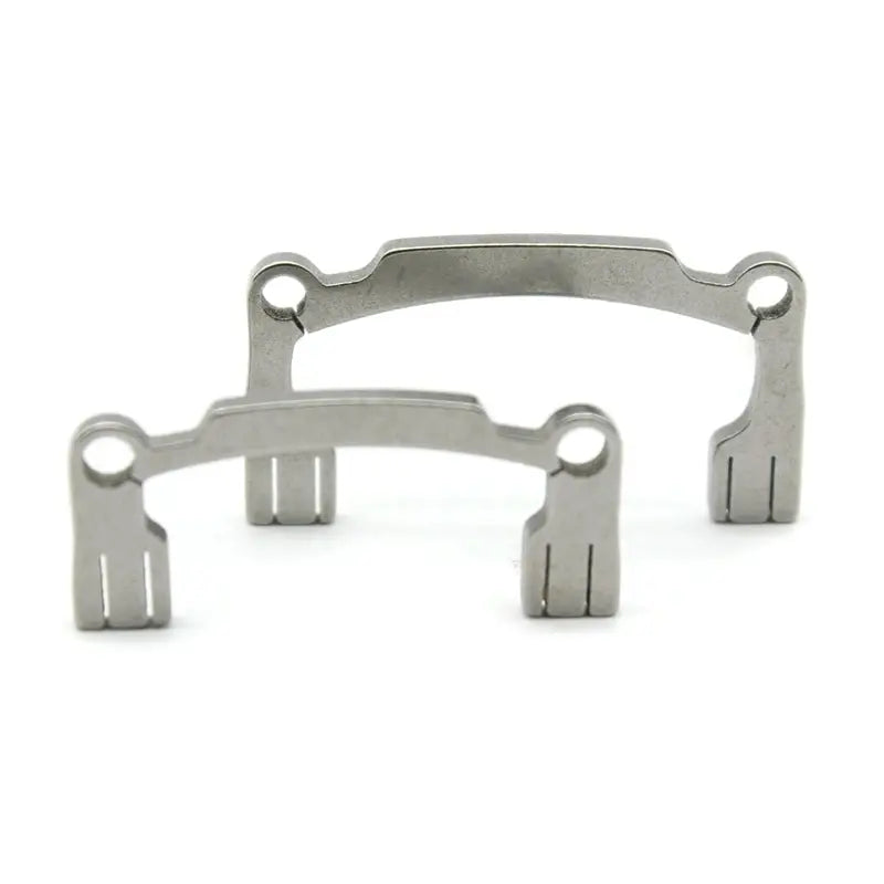 2PCS Dental Polishing Strip Holder Set Metal Hand Held Finishing Dentist Oral Cavi Tool For Resin Teeth Grinding