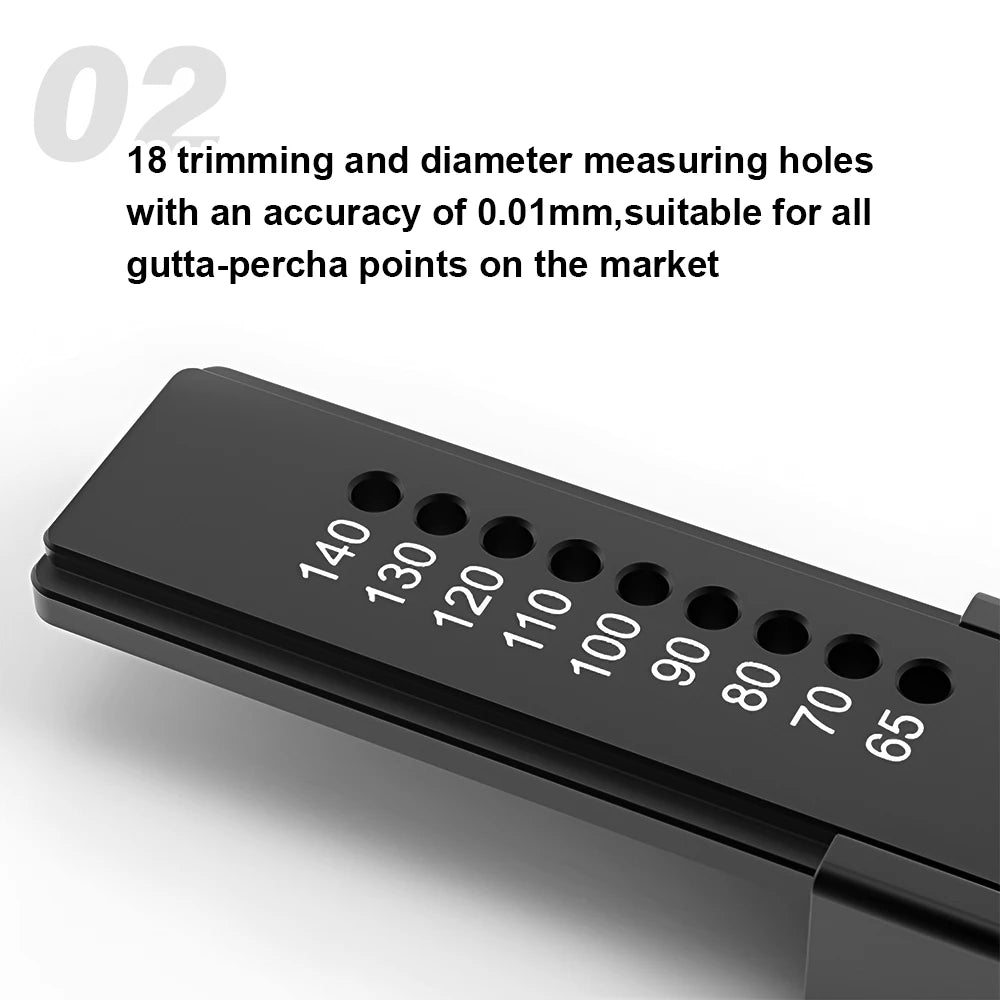 WOODPECKER R1 Plus Dental Endo Ruler High Precision Gutta Percha Measuring Tool Autoclavable Span Measure Scale for Endodontic
