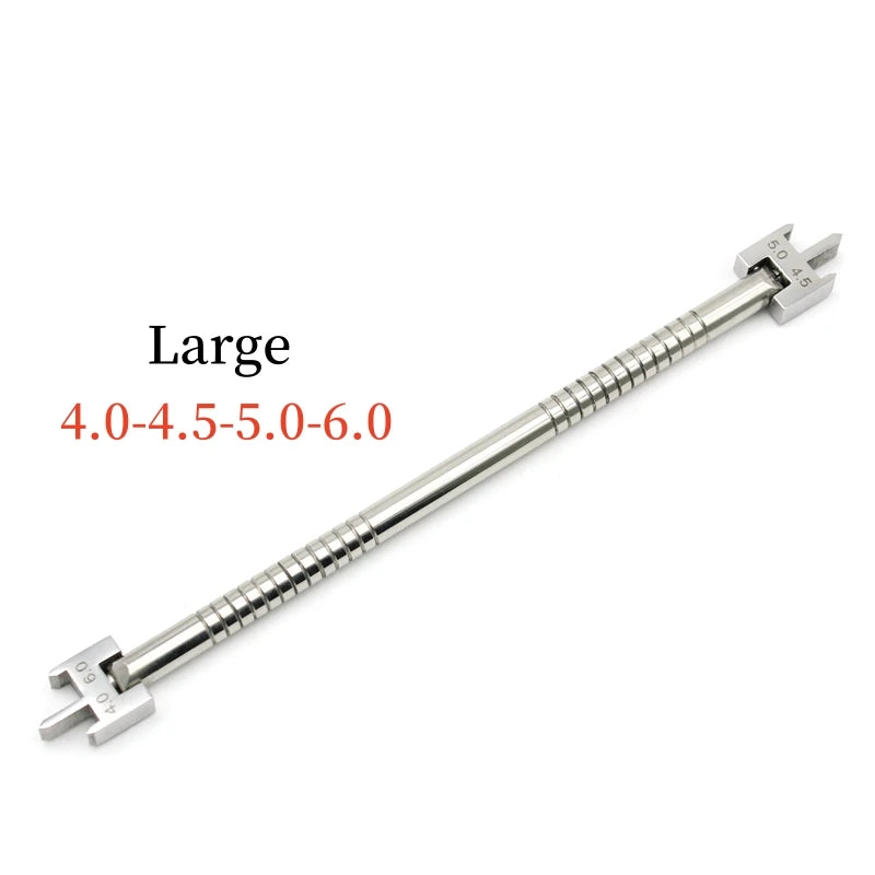 1pcs Dental Orthodontic Brackets Position Gauge Adjustable Stainless Steel Bracket Positioner Dentistry Tools