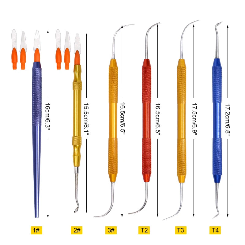 1pc Dentist Sculpture Knife Stainless Steel Versatile Teeth Wax Carving Tool Plaster Spatula Knife Blade Dentistry Instruments