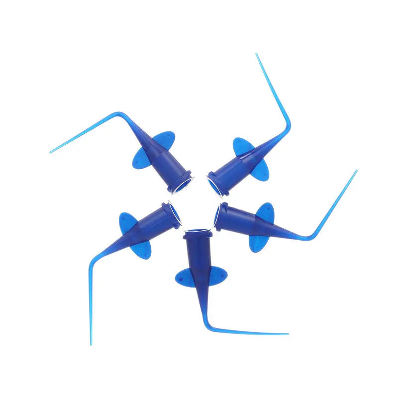 10pcs Disposable Rinse Tips for Irrigation Syringe Teeth Whitening Flexible Composite Resin Rinse Tip Endo Dental Tool