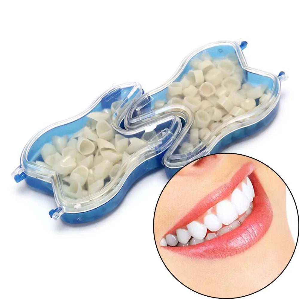 50Pcs Dentistry Dental Temporary Crown Anteriors Posterior Resin Teeth Braces Fake Teeth Material Tooth Whitening Tools