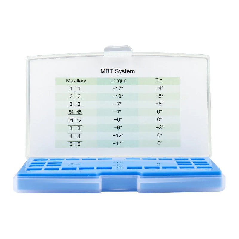 VVDental 1Packs Dental Material Orthodontic Brackets Passive Braces Ortodoncia Brackets Ceramic MBT/Roth 022 3/ 345Hooks