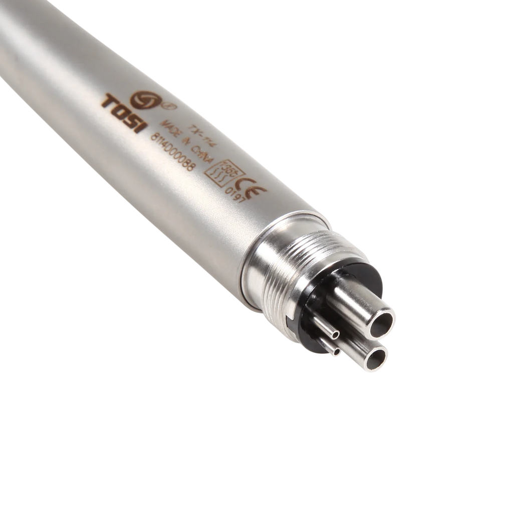 TOSI Dental High Speed Handpiece 3-Spray Turbine 4Holes Stainless Steel NSK Style