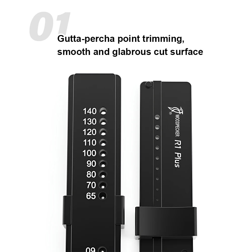 WOODPECKER R1 Plus Dental Endo Ruler High Precision Gutta Percha Measuring Tool Autoclavable Span Measure Scale for Endodontic