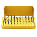 Dental Diamond Burs Drill Disinfection Block  30/52/86/152 Holes Heat-Resistant High Low Speed Burs Storage Organization Holder