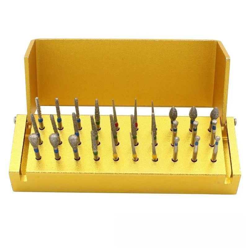 Dental Diamond Burs Drill Disinfection Block  30/52/86/152 Holes Heat-Resistant High Low Speed Burs Storage Organization Holder