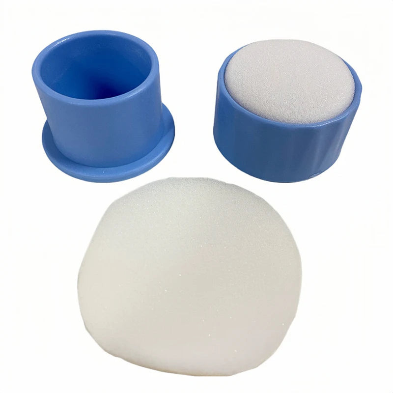 Dental Endo Files Stand Root Canal Cleaing Foam Block Holder Autoclavable Dentistry Endodontic File Cleaning Table with Sponge