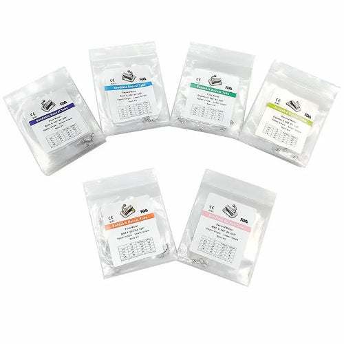 10 Bags Dental Bondable Buccal Tube Mesh Base Tubes Roth/MBT/Edgewise 0.022 Orthodontic Materials