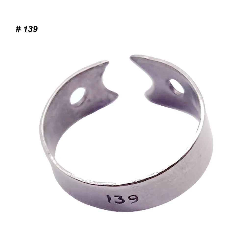 1Pc Dental Rubber Dam Clamps Endodontic Restorative Barrier Clips Stainless Steel Frame Holder for Molar Teeth Dentist Material