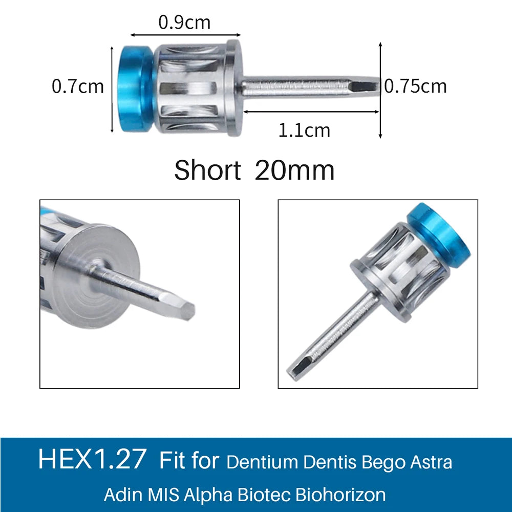 Dental Implant Restoration Tool Kit Dental Tool Box Dental Universal Implant Torque Screwdrivers Wrench 10-70NCM Dentist Tools