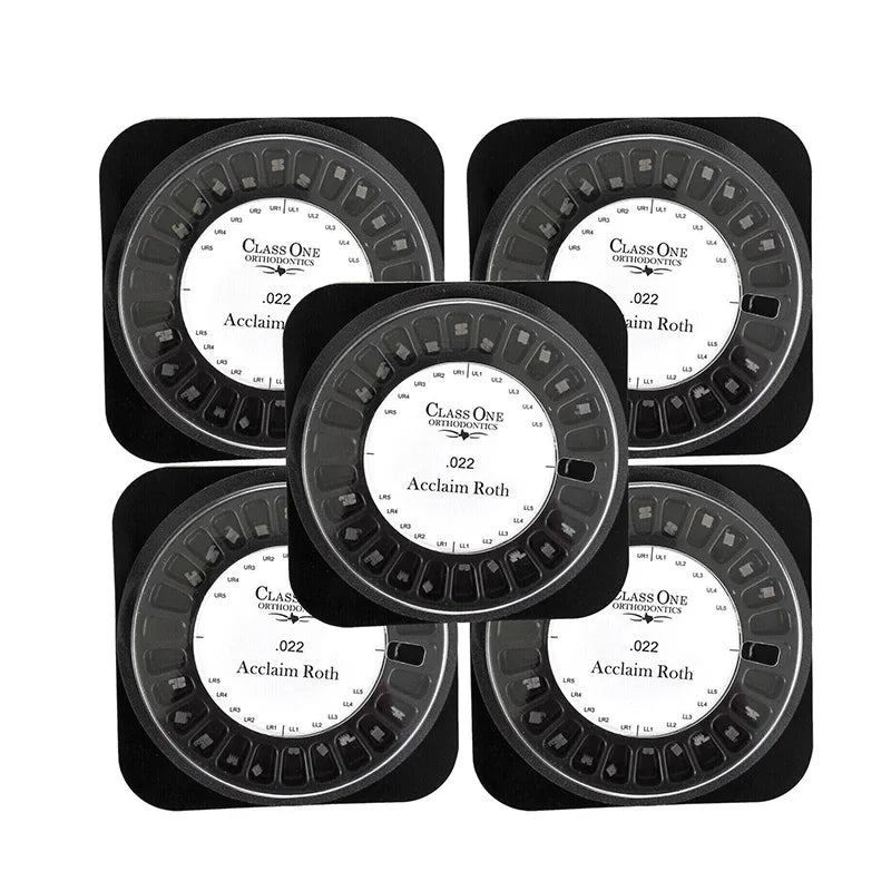 20 Pcs/Pack Dental Ceramic Braces Orthodontics Brackets Roth MBT .022 Slot Hooks 345/3 Dentistry Teeth Alignment Material