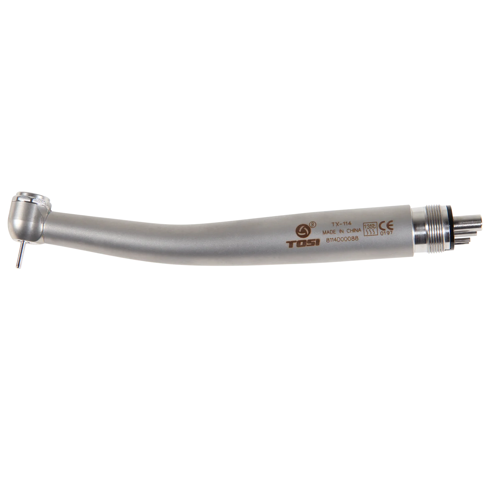 TOSI Dental High Speed Handpiece 3-Spray Turbine 4Holes Stainless Steel NSK Style