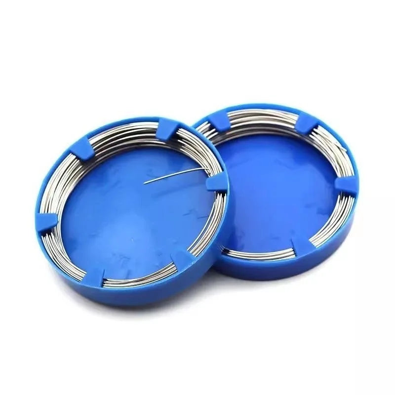 1Box/Roll Dental Orthodontics Round Stainless Steel 0.5-1.6mm  Arch Wire Dentist Oral materials Teeth Surgical Instruments