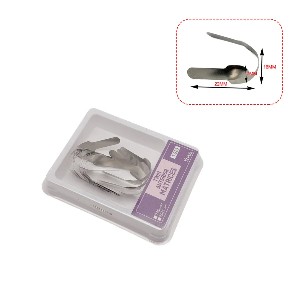 Dental Matrix Bands Twin Anterior Matrices Proximal Anterior Strips Dental Restoration Materials
