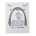 10 Pcs /1Pack Dental Orthodontic Niti Archwires Natural Form Super Elastic Round Rectangular Arch Wires for Braces Dentist Accessories