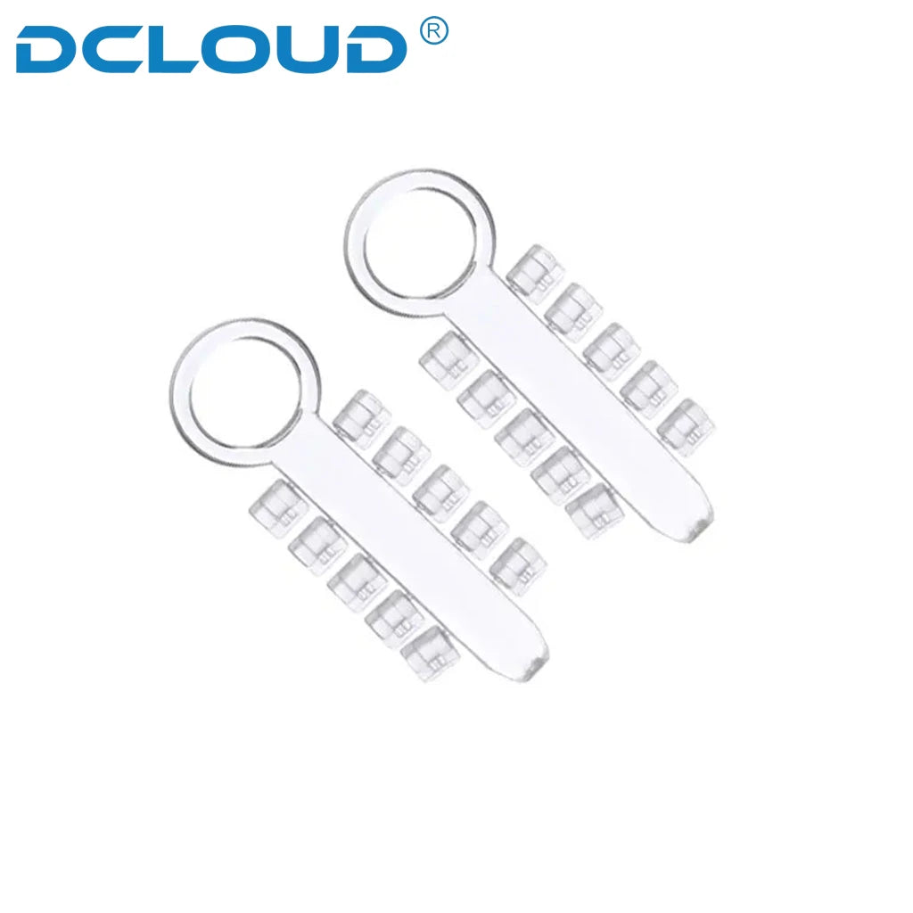 20Pcs/Pack Dental Orthodontic Rotary Pads Rotation Elastics Rubber Bands Torque Wedges Flexibility Ligature Ties Tools