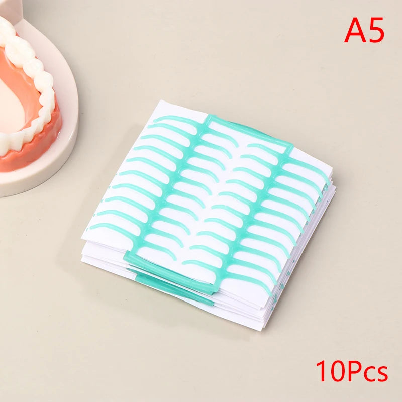 10/30pcs/Box Dental Lab Wax Mesh Square Grid Round Hole Shape Wax Sheet Dental Material For Cast Metal Partial Design